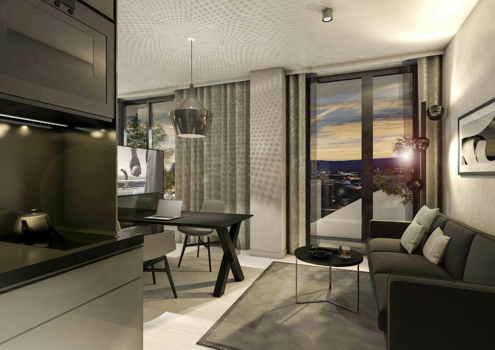 Cloud No7 Apartments Щутгарт Екстериор снимка