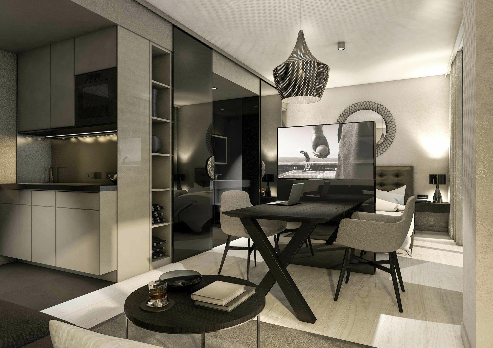 Cloud No7 Apartments Щутгарт Екстериор снимка